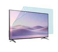 Anti-Blue Light & Anti-Glare Screen Protector for 32-75 Inch TVs and Monitors - Reduce Eye Strain, Minimise Glare, and Cut Screen Reflections for Gaming and Home Entertainment..55"(1211 * 682mm)