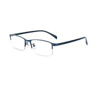 Anti-Blue Light Reading Glasses, HD Aspheric Resin Lens, Men's Business Smart Design for Enhanced Eye Comfort