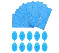 Anti Blue Light Test Card, 10 Set Professional Anti Blue Light Test Detection Card Eyeglasses Professional Anti-Blue Generator