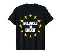 Anti Brexit T-Shirt Bollocks to Brexit Remain EU Gift Shirt T-Shirt
