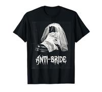 Anti-Bride Gothic Wedding Combat Boot Alternative Grunge T-Shirt