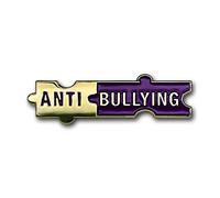 Anti-Bullying Puzzle Badge Lapel Pin