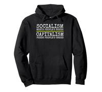 Anti Capitalism Democratic Socialist Pullover Hoodie