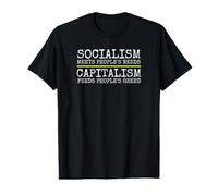 Anti Capitalism Democratic Socialist Value Graphic T-Shirt