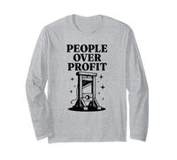 Anti Capitalism People Over Profit Long Sleeve T-Shirt