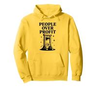 Anti Capitalism People Over Profit Pullover Hoodie
