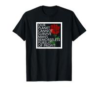 Anti Capitalism Quote Anti Capitalist Value Graphic T-Shirt