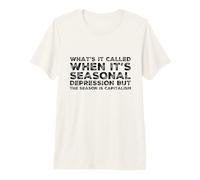 Anti-Capitalist Leftist Funny Political Left Wing Humor Premium T-Shirt