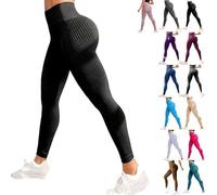 Anti Cellulite 3D Compression Leggings for Women UK High Waisted Leggings Butt Lifting Tummy Control Seamless Resistance Band Body Sculpting Running Plus Size Workout Gym Yoga