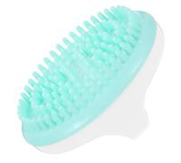 Anti-Cellulite Body Massager Brush for Legs, Arms & Thighs - Silicone Meridian Mitt for Lymphatic & Circulation - Exfoliating Body Scrubber for Firming & Toning Skin - Green