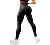 Anti Cellulite Leggings for Women, Suitable for Both Sports and Leisure, Perfectly Wrapping The Curves (Black,M)