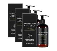 Anti Cellulite Massage Oil, 100% Natural Essential Oils with Collagen & Sunflower & Cellulite, Moisturizes & Smoother Skin for Legs & Full Body