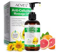 Anti Cellulite Massage Oil 250ml, Natural Anticellulite Oil for Revitalised Skin, Firming Body Oil Massage Oil Improves Skin Firmness for Men Women