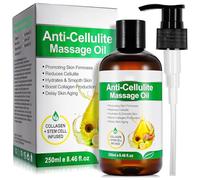 Anti-Cellulite Massage Oil, Collagen & Stem Cell Infused, Firms Skin, Boosts Collagen, 250ml