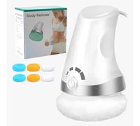 Anti Cellulite Massager，Body Sculpting Machine, Handheld Lymphatic Drainage Massager with 3 Washable Fabric Cover for Belly Waist Arms Legs Buttocks