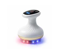 Anti Cellulite Massager, Electric Gua Sha Massager for Legs & Body, 9 Intensity Levels, Rechargeable Vacuum Cupping Massage Tool for Home Use(Gold)