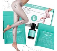 Anti-cellulite Saline Drainage Reducing Tights |Impregnated Pants Bandages Kit |Dead Sea Salt/Nettle/Ivy/Caffeine |4 Treatments+Oil |Slimming |4 Cartene Pants+4 Thongs