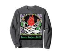 Anti-Censorship Resist Project 2025 Protest Art Sweatshirt