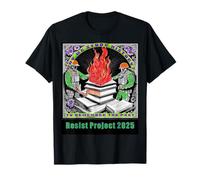 Anti-Censorship Resist Project 2025 Protest Art T-Shirt