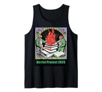 Anti-Censorship Resist Project 2025 Protest Art Tank Top