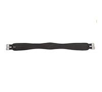 ANTI-CHAFE CONTOUR GIRTH HORSE TACK SADDLE STRAP [BLACK] [58"]