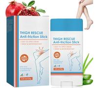 Anti Chafe Stick,Anti Chafing Cream,Thigh Rescue,Anti-Chafe Balm Prevent Irritation,Waterproof Glide Anti Chafing Stick,Thigh Rescue Anti Friction Stick for Heel,Skin Protection,Running Chafe Stick