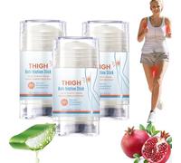 Anti Chafe Stick, Thigh Rescue anti Friction stick, Waterproof Running ChafeStick, anti Chafing Cream, anti chafe Balm, Foot Blister Gel Stick for Heel, Lower Arm, Thigh Legs, Skin Protection (3)