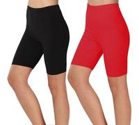 Anti Chafing Shorts Tummy Control Women Under Dress Skirt Soft Women'S Boxer Briefs Sanded Boyshort Panties High Elasticity Ladies Boxers Underwear Solid Chub Rub Shorts Modesty Underwear 2Pack