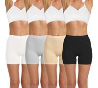 Anti Chafing Slip Shorts for Women Under Dress Smooth Seamless Boxer Briefs Long Leg Boyshorts Underwear, B2110ss-6, XL