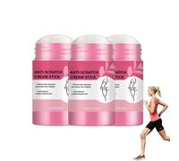 Anti Chafing Stick, Anti Chafe Balm, AntiChafe Cream, AntiFriction Cream Stick for Shoulders, Armpits, Thighs, Ankles and Other Skin Areas, Long Lasting Protection, Provides Moisture to the Skin (3PC)