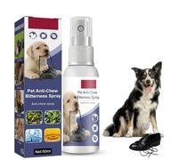 Anti-Chew Bitter Dog Spray, Natural Ingredients No Chew Spray for Dogs, No More Marking Stops Barking, Nibble, Jumping Up, Food Stealing, Anti Chew Spray for Dogs and Cats, Protect Your Furniture