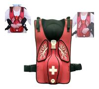 Anti Choking Device， Airway Obstruction Simulation Training Wearing Vest with Back Shot