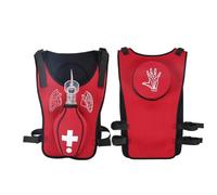 Anti Choking Device， Anti-Choking Occlusion Trainer, Adjustable Shoulder Strap Student Teaching Model for Demonstration,Red(Red)