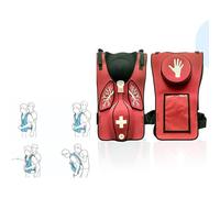Anti-Choking Device, Choking First Aid Training Vest, Heimlich Maneuvering Vest, Anti-Choking Training Vest for Students and Emergency Response A