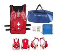 Anti Choking Obstruction Trainer Vest - Heimlich Practice Training Model for First Aid Education and Instruction for Nursing and Student Training