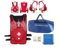 Anti Choking Obstruction Trainer Vest - Heimlich Practice Training Model for First Aid Education and Instruction for Nursing and Student Training