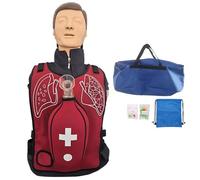 Anti Choking Trainer Airway Obstruction Simulation Training Vest Adult First Aid Training Model with Back Slap for Teaching Demonstrations, First Responder or Student First Aid Teaching,B-Adult