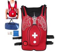 Anti Choking Trainer Vest - Adjustable Obstruction Trainer for First Aid Training, Essential Safety Equipment for Nurses and Students