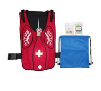 Anti Choking Trainer Vest - First Aid Practice Model for Nurse & Student Education, Essential Teaching Accessory for Adults