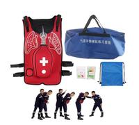 Anti-Choking Trainer Vest for Airway Obstruction Simulation and Heimlich Practice Training - Ideal for Education and Safety Training