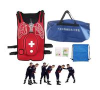 Anti-Choking Trainer Vest for Airway Obstruction Simulation and Heimlich Practice Training - Ideal for Education and Safety Training