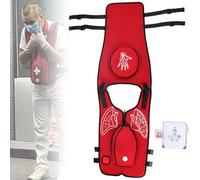 Anti Choking Trainer Vest, Lightweight Heimlich Training Vest for First Aid and Rescue, Realistic Back Tapping Points for Adults and Children