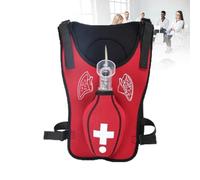 Anti-Choking Training Vest for CPR First Aid Practice, Adjustable Design for Nursing Students and Medical Education