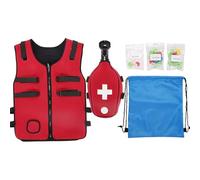 Anti-Choking Training Vest, Professional Heimlich Training Vest, Master First Aid Techniques, Adjustable Shoulder and Waist Straps A