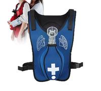 Anti-Choking Training Vest with Back Slap Simulation for Heimlich Maneuver Practice and Airway Obstruction Education