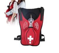 Anti-Choking Training Vest with Back Slap Simulation for Heimlich Maneuver Practice and Airway Obstruction Education