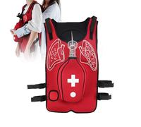 Anti-Choking Training Vest with Back Slap Simulation for Heimlich Maneuver Practice and Airway Obstruction Education