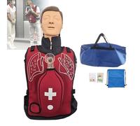 Anti Choking Vest, Adjustable Shoulder Straps and Waist Belt, Airway Obstruction Simulation Training Wearing Vest, for First Responder, Student First Aid Teaching,B-Child