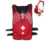 Anti Choking Vest with Adjustable Shoulder Straps and Waist Belt for Airway Obstruction Simulation Training for First Responders and First Aid Teaching