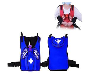 Anti-choking vest with slap on the back Choking prevention and CPR instruction training vest for airway management training Children